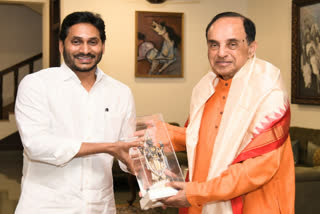 bjp mp subramanian swamy meets CM Jagan