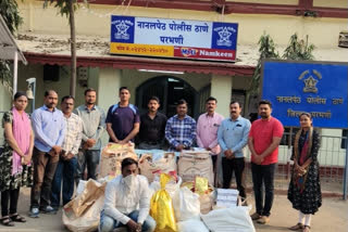 parbhani lcb team seized 3.70 lac rupees gutkha
