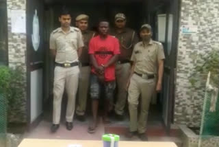 Tilak Nagar police arrested an international drug peddler 400 grams of