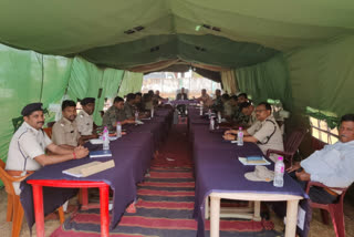 Bihar-Jharkhand police officials meeting