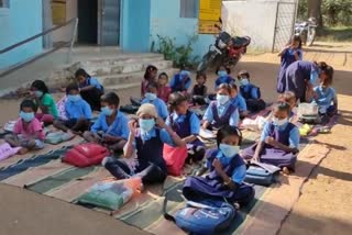 Bilaspur School Students