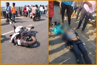 two died in bike accident at karwar