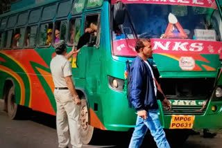 Transport Department checked buses