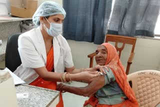 Covid vaccine in Bikaner, Corona vaccine to 101 years old