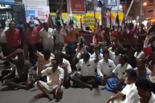 kallakkurichi admk road picketing protest