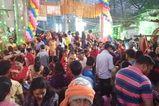 Devotees prayed at Baba Bateshwarnath temple on Mahashivaratri