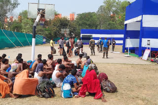 army recruitment started in morhabadi ground of ranchi