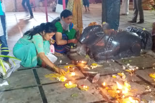 Shivratri celebrations are in full swing in the Warangal Urban District.