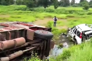 Nine killed in truck-car collision in Agra