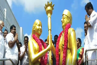 AIADMK candidate launches election campaign in Nagai