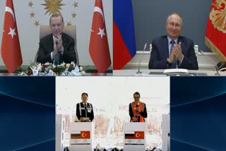 erdogan, putin remotely inaugurate nuclear reactor