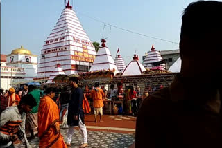 Baba Basukinath Temple decorated like a bride in dumka