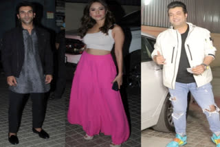 Fatima, Rajkumar, Nushrat arrived at special screening of 'Roohi'