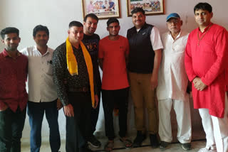 boxer manish kaushik welcomed bhiwani