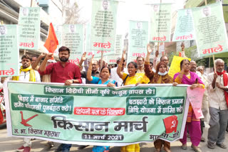 CPI ML Farmers March