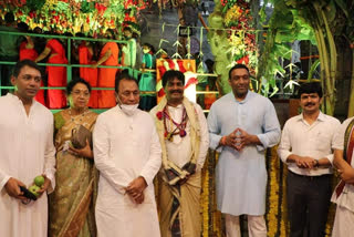 gowtham reddy visited srikalahastishwara temaple