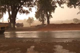 Heavy rain in Sitapur