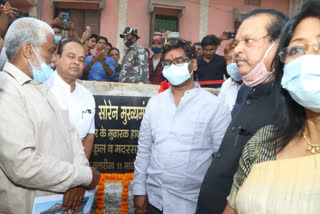 Hemant Soren laid the foundation stone of madrasa