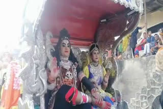 राजसमंद की ताजा हिंदी खबरें,Lord Shiva's huge procession