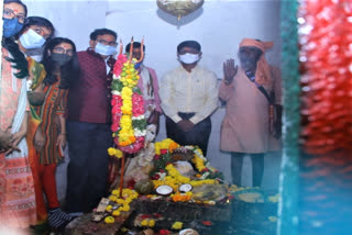 mla guvvala balaraju attended Mahashivaratri celebrations in the forests of Nallamala