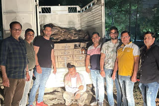 AATS arrestED  Liquor smuggling in delhi