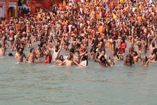 Haridwar: Over 32 lakh people took holy dip at Har Ki Pauri