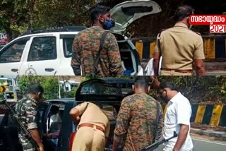 black money checking  malappuram police checking  നിയമസഭ തെരഞ്ഞെടുപ്പ്  മലപ്പുറത്ത് കള്ളപ്പണ പരിശോധന ശക്തമാക്കി