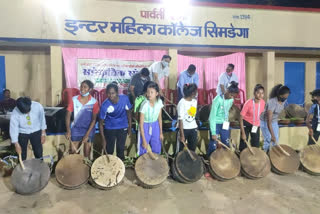 Cultural program organized in Simdega for hockey players