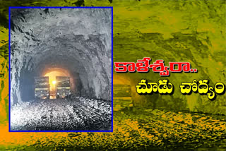 నత్త నడకన కాళేశ్వరం 17, 18, 19  ప్యాకేజీల పనులు