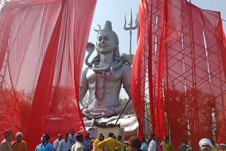 Shiva statue unveiled