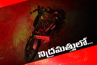two died and one injured in bike accident at arvapally