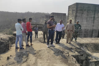 DC Abu Imran arrived at Mandal Dam project site in latehar