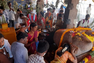 Maha Shivaratri celebrations in Yaganti