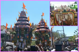 chariot festival at the Srikalahasti temple