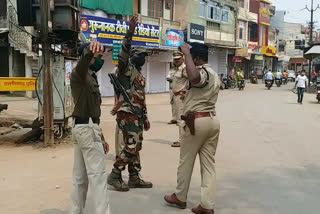 officers posted on the streets