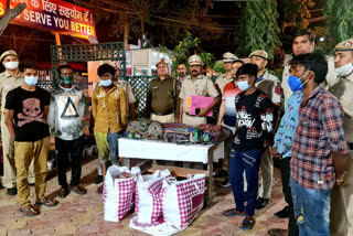 Gang of burglars arrested in delhi  Gang of burglars in delhi  karol bagh delhi  delhi police karol bagh  करोल बाग में सेंधमार गैंग  दिल्ली पुलिस करोल बाग