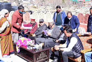 Education Minister Govind Singh in Kullu