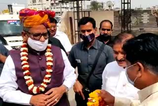 RajyaSabha MP Om Mathur on Jaipur tour,  Jaipur News