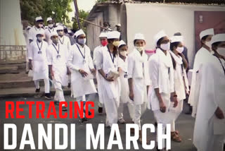 WATCH 'Azadi Ka Amrut Mahotsav': Thousands of people march from Ahmedabad to Dandi