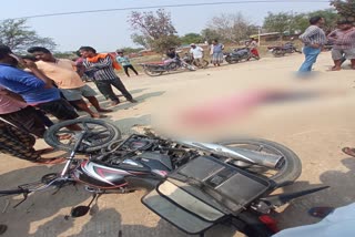 Truck collides with bike in Kawardha