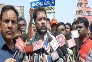 actor shivaji solidarity to hunger strike workers against visakha steel privatization