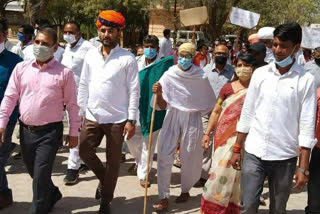 Dandi yatra in Jodhpur,  Dandi yatra in Luni