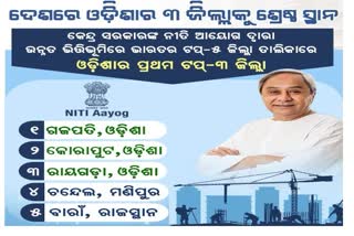 ଆଭ୍ୟନ୍ତରୀଣ ଭିତ୍ତିଭୂମୀ ବିକାଶ କ୍ଷେତ୍ରରେ ରାୟଗଡା ଜିଲ୍ଲା ଦେଶରେ ତୃତୀୟ