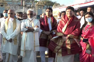 central-minister-piyush-goyal-visit-tirumala-temple-in-ap