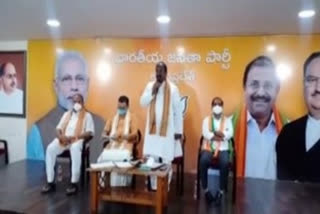 bjp meeting on tirupathi by elections