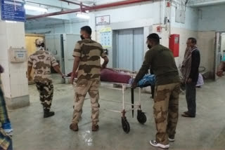 The hanging body of a jawan was recovered from the CISF residence in Asansol