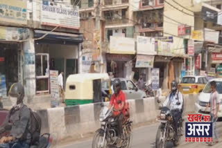 people breathed relief from the drainage on ignou road