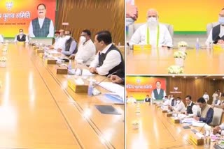 bjp central election committee meeting to finalise candidates