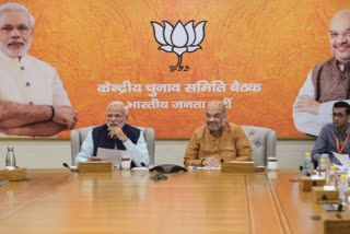 BJP' held CEC meeting  to finalise list of candidates