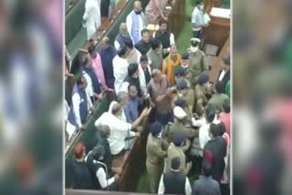 Uproar in Bihar Assembly